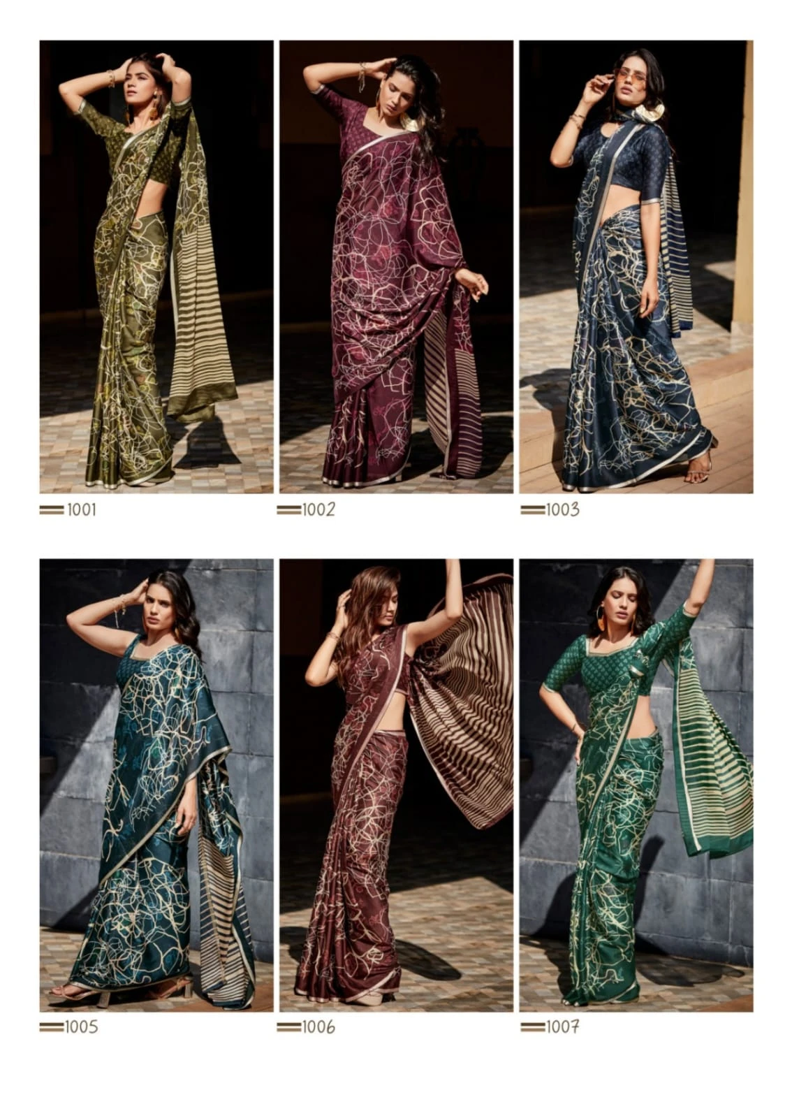 Kashvi Creation Valishka Vol 5 Fine Crape Wholesale Fancy Sarees Catalog — Wholesale Sarees, Kashvi Creation wholesale from Surat — view 9